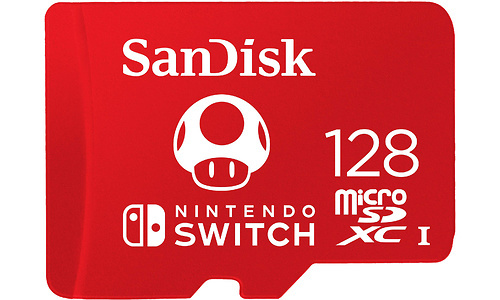 Sandisk MicroSDXC UHS-I U3 128GB (Nintendo Switch)
