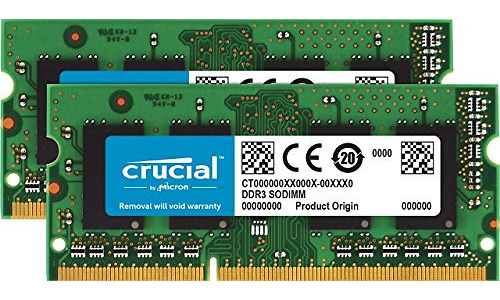 Crucial 8GB DDR3-1066 CL7 Sodimm kit (Mac)