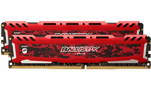 Crucial Ballistix Sport LT 32GB DDR4-3200 CL16 kit Red