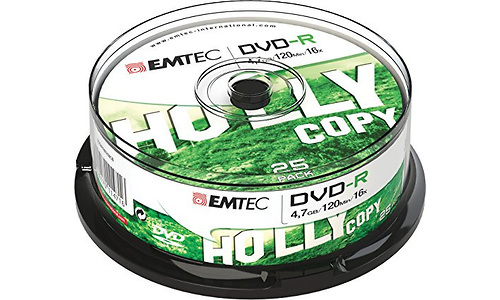 Emtec DVD-R 16x 25pk Spindle
