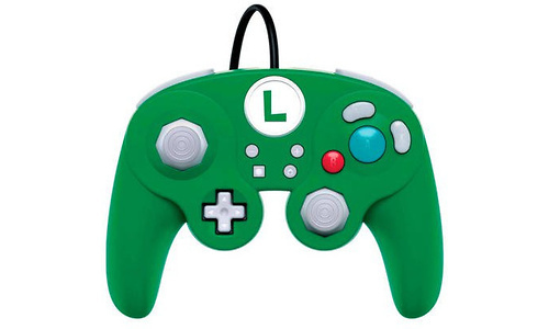 PDP Wired Smash Pad Pro Luigi Nintendo Switch