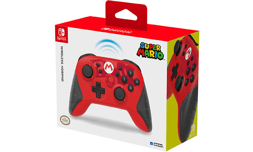 Hori Wireless Pro Controller Mario Nintendo Switch