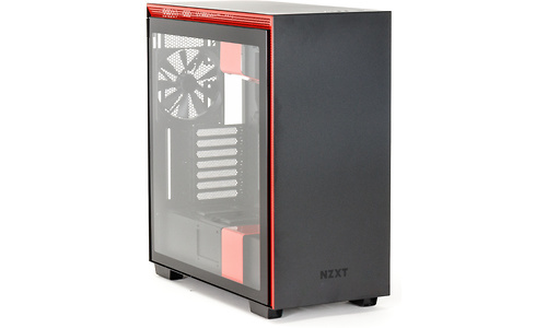 NZXT H710 Window Black/Red