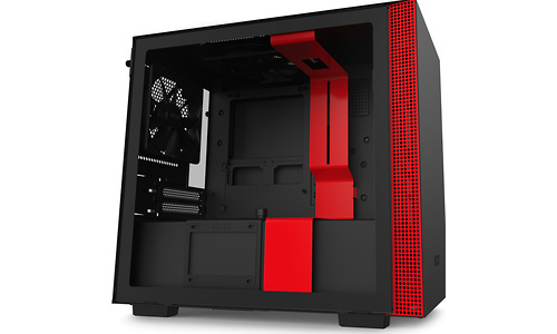 NZXT H210i Window Black/Red