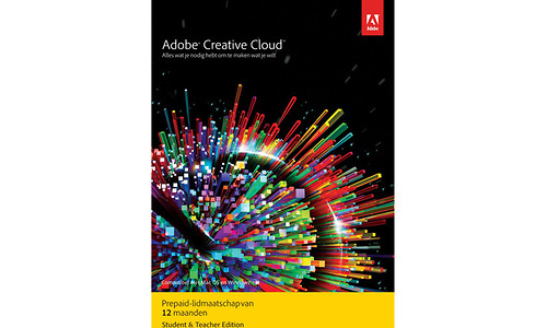 Adobe Adobe Creative Cloud Student & Docent 1-user 1-year