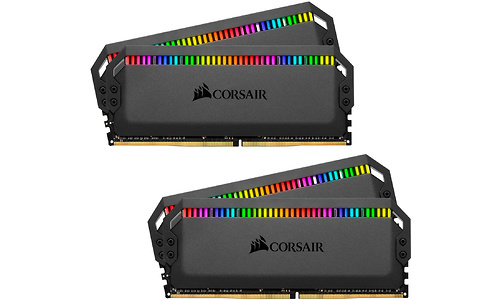 Corsair Dominator Platinum RGB Black 32GB DDR4-4000 CL19 quad kit