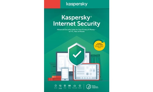 Kaspersky Internet Security 2020 3-device 1-year (BE)