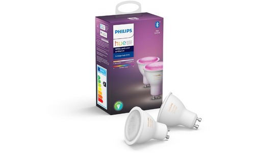 Philips Philips Hue White and Color Ambiance GU10 Bluetooth 2-pack