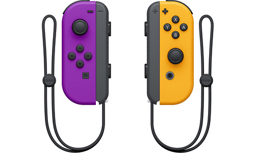 Nintendo Switch Joy-Con set Neon Purple/Neon Orange