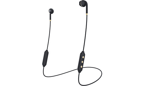 Happy Plugs Earbud Plus Wireless II, Black/Gold