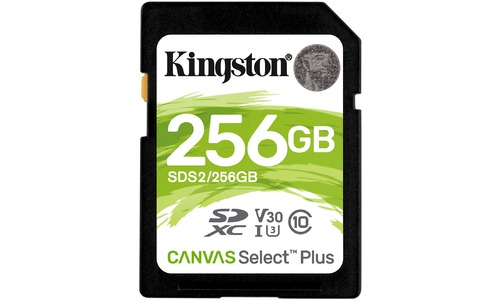 Kingston Canvas Select Plus SDXC UHS-I 256GB