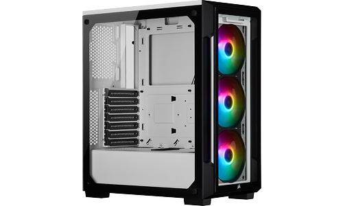 Corsair iCue 220T RGB Window White (Front Glass Edition)