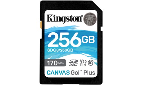 Kingston Canvas Go! Plus SDXC UHS-I U3 256GB