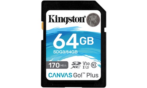 Kingston Canvas Go! Plus SDXC UHS-I U3 64GB