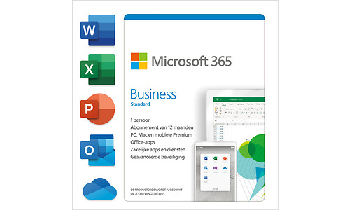 Microsoft Office 365 Business Standard 1-user 1-year (NL)
