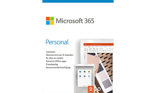 Microsoft Office 365 Personal 1-user 1-year (EN)