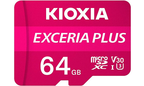 Kioxia Exceria Plus MicroSDXC UHS-I U3 64GB