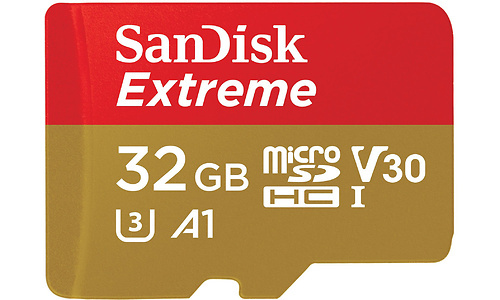 Sandisk Extreme MicroSDHC UHS-I 32GB