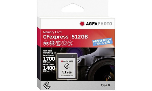 AgfaPhoto Professional CFExpress 512GB