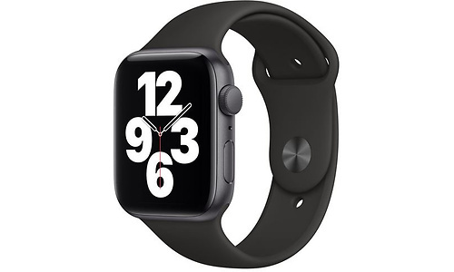 Apple Watch SE 44mm Space Grey Sport Band Black (MYDT2NF/A)