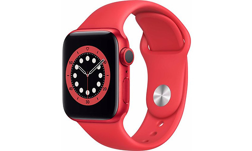Apple Watch 6 Series 40mm Red Sport Band Red