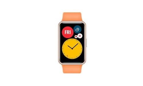 Huawei Watch Fit Activity Tracker Cantaloupe Orange