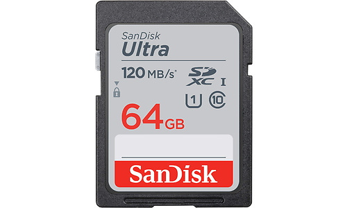 Sandisk Ultra SDXC UHS-I 64GB (120MB/s)