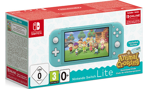 Nintendo Switch Lite + Animal Crossing Turquoise