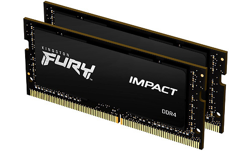 Kingston Fury Impact Black 16GB DDR4-2666 CL15 Sodimm kit