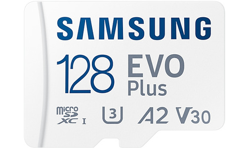 Samsung Evo Plus MicroSDXC UHS-I 128GB (130MB/s)