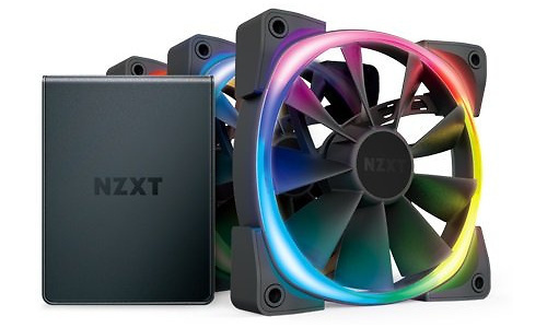 NZXT Aer RGB 2 120mm Triple & Controller Black Edition
