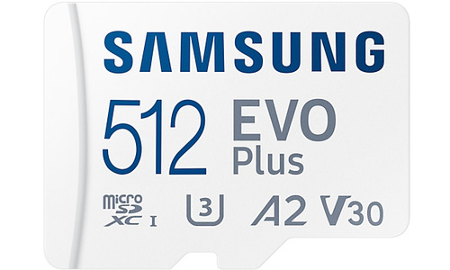 Samsung Evo Plus MicroSDXC UHS-I 512GB + Adapter