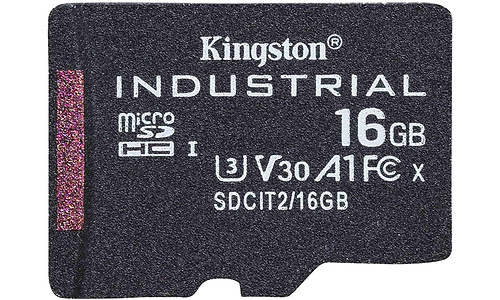 Kingston Industrial MicroSDHC A1 UHS-I U3 16GB