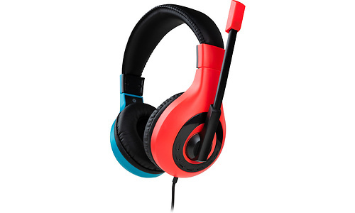 BigBen Stereo Gaming Headset V1 Nintendo Switch Neon Red/Blue