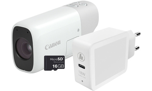 Canon PowerShot Zoom White Essential Kit
