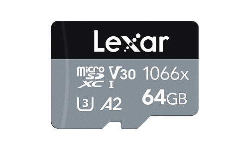 Lexar Professional MicroSDXC UHS-I 1066x 64GB