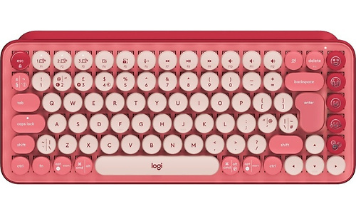 Logitech POP Keys Wireless Mechanical Keyboard With Emoji Heartbraker (US)