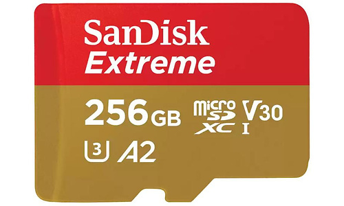 Sandisk Extreme MicroSDXC UHS-I 256GB