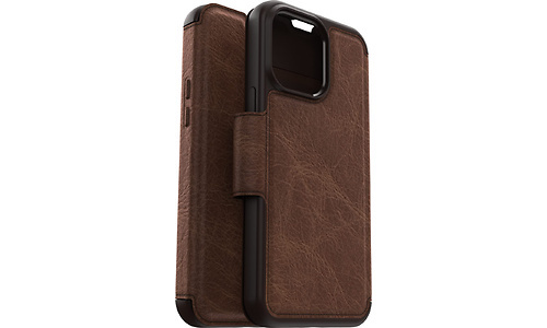 Otterbox Strada Apple iPhone 14 Pro Max Book Case Leather Brown