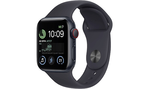 Apple Watch SE OLED 40mm GPS + Cellular Black Sport Band Midnight
