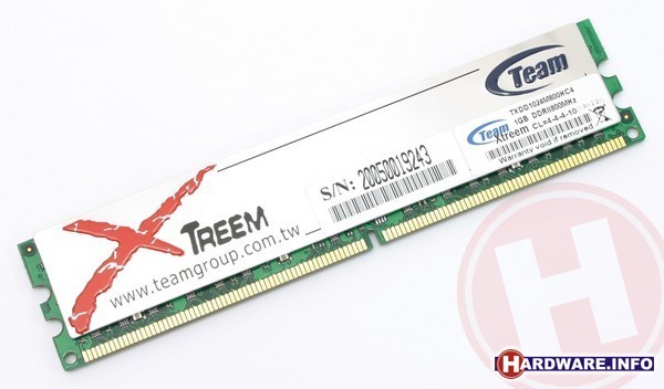 Team Xtreem Overclocking 2GB DDR2-800 kit