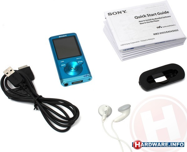 Sony NWZ-E453 4GB Blue