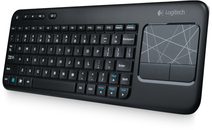 Logitech K400 Wireless Touch Keyboard Black