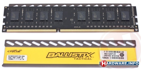 Crucial Ballistix Tactical 8GB DDR3-1333 CL7 kit