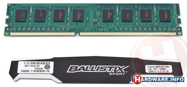 Crucial Ballistix Sport 16GB DDR3-1600 CL9 quad kit