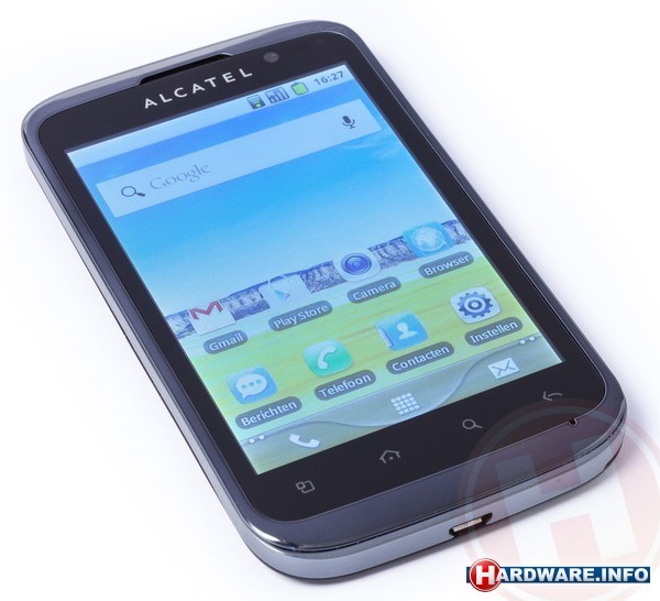 Alcatel One Touch 991D Black (dual sim)