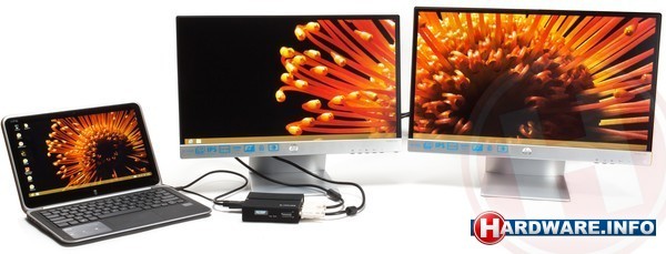 Sapphire VID-2X DisplayPort to dual DVI Display Expander