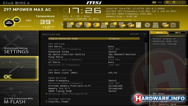 MSI Z97 MPower Max AC