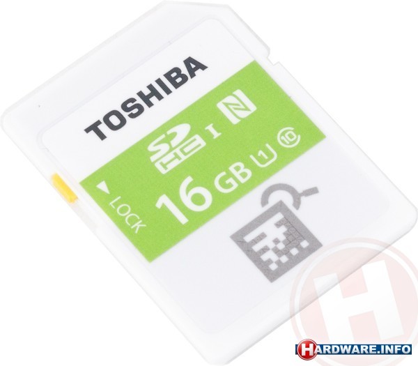Toshiba Professional SDHC UHS-I 16GB NFC