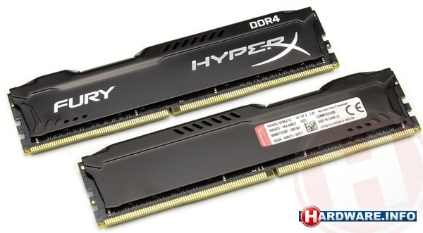 Kingston HyperX Fury Black 16GB DDR4-2666 CL15 kit
